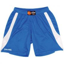 Short Basket Femme - Spalding - Jam Bleu Royal Blanc