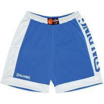 Short Basket Réversible - Spalding - Bleu Blanc