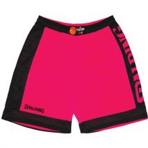 Short Basket Réversible - Spalding - Fuschia Noir