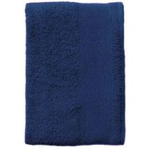 Serviette Coton Éponge Marine 50 X 100 Cm