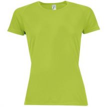 Tee-shirt Personnalisable Multitech Pesféminin Vert Pomme