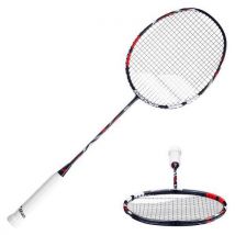 Babolat - Raquette de Badminton Prime Enfant - Carbone - Rouge/Noir - Idéale Débutant
