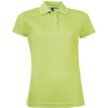 Lot de 10 - Sol-s - Polo Femme Vert Multitech Pes - Taille L - Oeko-Tex - Personnalisable