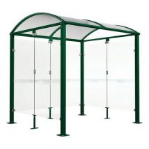 Abri Vélos Voûte M Initial Bardages Verre - Procity