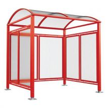 Abri Vélos Voûte M Initial Bardages Polycarbonate - Procity