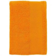 Serviette Coton Éponge Orange 50x100 Cm
