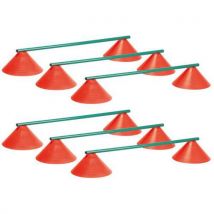 Lot 6 Mini-haies 15cm Multi-marker Geant