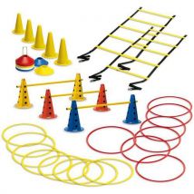 Kit Parcours Sportif Enfant - Multisports Assortis - Idéal pour l'Éveil Moteur