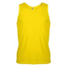 Débardeur Technic Jaune