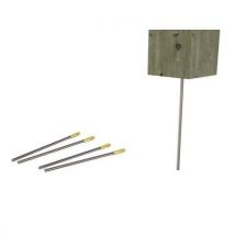 Kit De Fixation Tables-bancs Et Banc Bois Mobextan