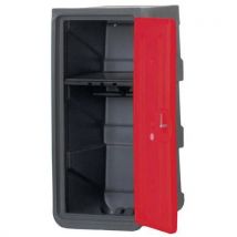 Porte-cintres Noir Pour Demi Vestiaire Polyéthylène Emp