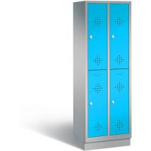 Armoire / Vestiaire 2 Casiers Superposés Sans Pied Cp