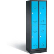 Armoire / Vestiaire 2 Casiers Superposés Sans Pied Cp