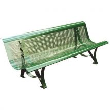 Banc Métal Metro Bleu