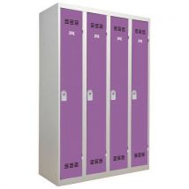 Vestiaire Industrie Propre - Largeur 300 Mm - 4 Colonnes - Vinco