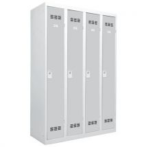 Vestiaire Industrie Propre - Largeur 300 Mm - 4 Colonnes - Vinco