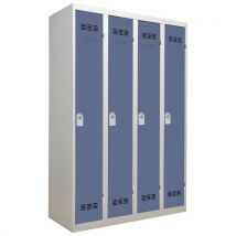 Vestiaire Industrie Propre - Largeur 300 Mm - 4 Colonnes - Vinco