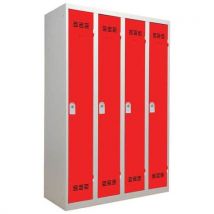 Vestiaire Industrie Propre - Largeur 300 Mm - 4 Colonnes - Vinco