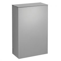 Poubelle Murale - 10l - Stella 9006 Aluminium Rossignol Pro