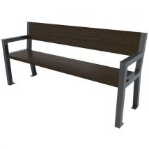 Banc Elégance Avec Accoudoirs Espace Urbain