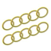 Aerobie - Disque Volant Sprint Ring Jaune - 25 cm - Entraînement Loisir