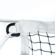 Lot de 4 - Filet De Badminton Sur 1 Ligne - Noir - 1,2mm - Corde Pes - 26m