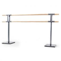 Double Barre De Danse - Dinamica Ballet - Pina - 3 M - Avec Roulettes
