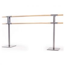 Double Barre De Danse - Dinamica Ballet - Pina - 3 M - Sans Roulettes