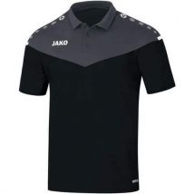 Polo Manches Courtes Enfant - Jako - Champ 20 Noir/gris