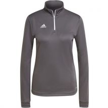 Sweat Demi-zip Femme - Adidas - Entrada 22 Training Gris