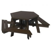 Table-bancs Gala Pmr 2 Fauteuils Plastique Recyclé Espace Urbain