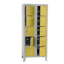 Armoire Visitable Casiers 2 Colonnes