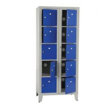 Armoire Visitable Casiers 2 Colonnes