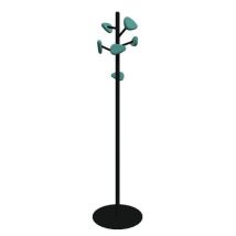 Portemanteau Parapluie KANOPE JUNIOR Noir Vert 6 Têtes Acier 146m - Design Moderne et Pratique