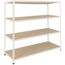 Rayonnage Mi-lourd Manutan Rapid 2 - Tablette Agglo - Manutan Expert