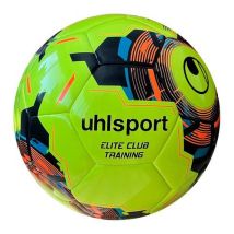 Uhlsport - Ballon de football Elite Club Training Jaune Fluo T5 - Polyuréthane - Gazon
