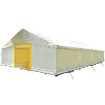 Trigano Collectivités - Barnum Tente de Réception Super Plein Air 8x12m - Cristal Transparent - M2 Ignifugé - 598kg