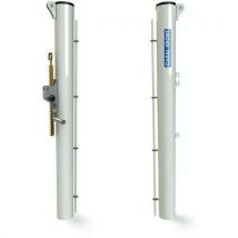 Paires De Poteaux Tennis Ronds Aluminium - Casal Sport