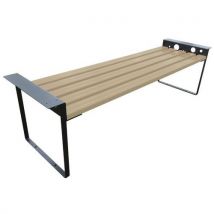 Banquette Oxygène 180 Cm Avec Accoudoirs - Métal