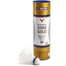 Volants De Badminton - Victor - Ns2000 Blancs Medium
