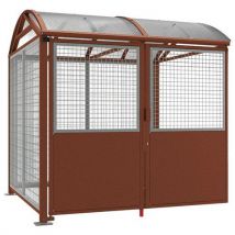 Abri Vélos Voûte L Complémentaire Bardages - Clé - Procity