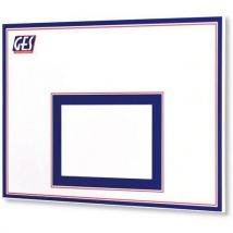 GES - Panneau de Basketball Entraînement Club 90 x 120 cm Blanc Polyester - Robuste et Durable