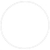 Cerceau d'entraînement multisport rond 75cm blanc