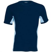 T-shirt Bicolore Equipe Marine Ciel