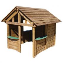 Maisonnette Enfant Avec Plancher Boisdexter