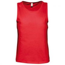 Débardeur Personnalisable Masculin Classic Rouge