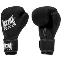 Gants De Boxe Noir Lavable - Metal Boxe