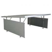 Abri Aluminium À Toiture Plane Larbaletier