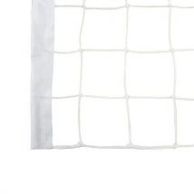 Paire Filets Foot À 11 Bande Pvc Fil Fil Ø4mm Maille Simple Forme Européenne