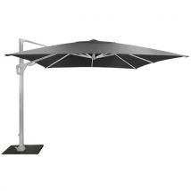 Parasol Déporté Elios 3 X 3 M Orientable Mât Blanc Proloisirs